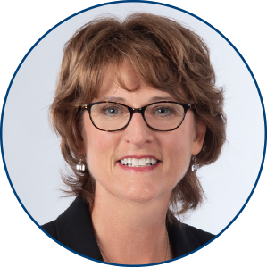 Headshot of Cathy Swann.